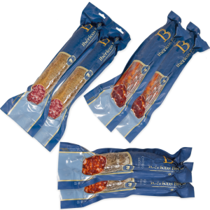 Lote 1: Chorizo Ibérico (x2), Salchichón Ibérico (x2) y Caña de Lomo de Cebo 50% (x2)