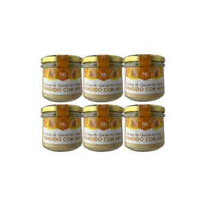 Caja 6 unidades Crema de Queso de Cabra fundido con miel