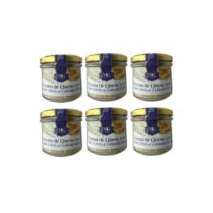 Caja 6 unidades Crema de queso azul con cebolla caramelizada